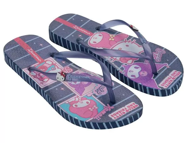 Chinelo Feminino Ipan Hello Kitty And Friends - 27396 - Atacado