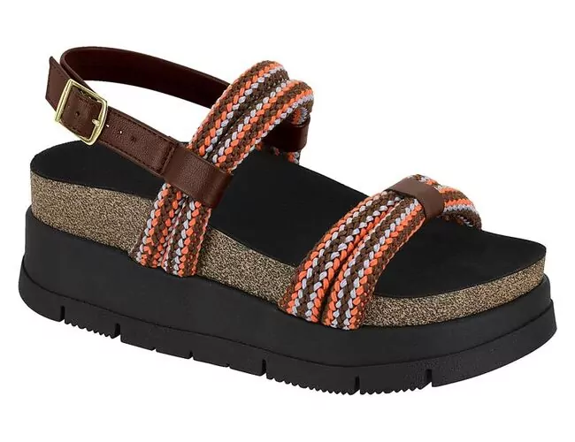 Sandália Feminina Moleca 5513.107.29566 - Atacado