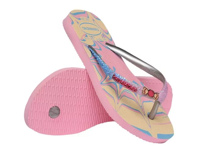 Chinelo Infantil Havaianas Kids Slim Glitter II - Atacado