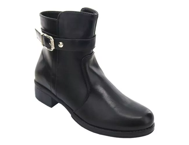 Bota Feminina Montaria Mooncity 72111 Preto - Atacado