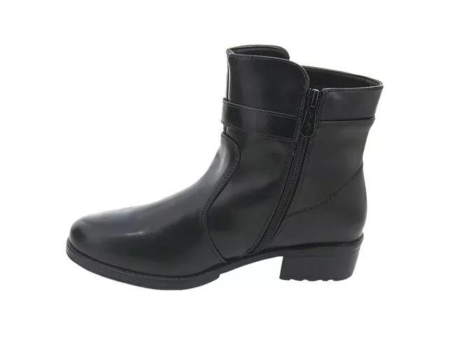 Bota Feminina Montaria Mooncity 72111 Preto - Atacado