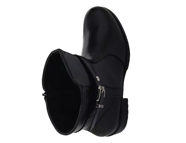 Bota Feminina Montaria Mooncity 72111 Preto - Atacado