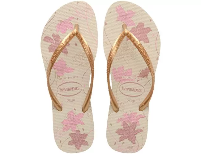 Chinelo Feminino Havaianas Slim Organic Fc - Atacado