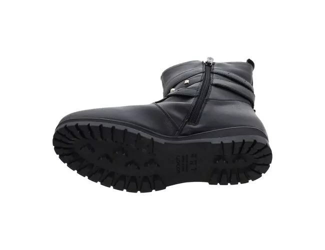 Bota Feminina Cano Baixo Mooncity 71126 Preto - Atacado