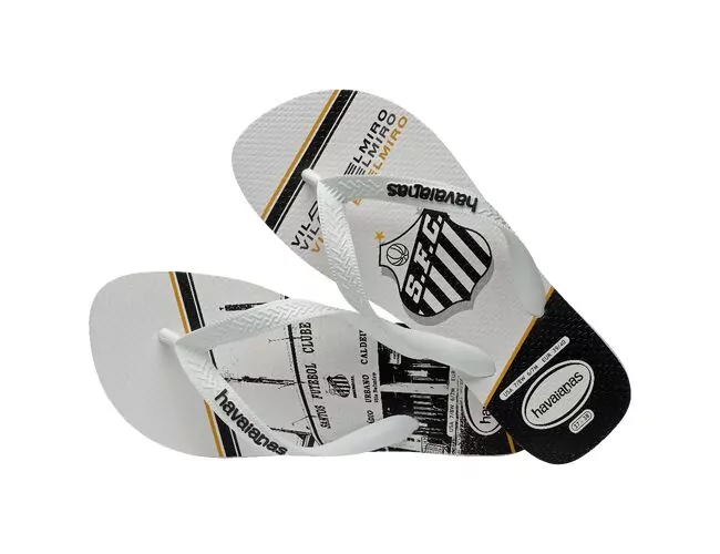 Chinelo Masculino Havaianas Top Times Santos - AtacadoChinelo Masculino Havaianas Top Times Santos - Atacado