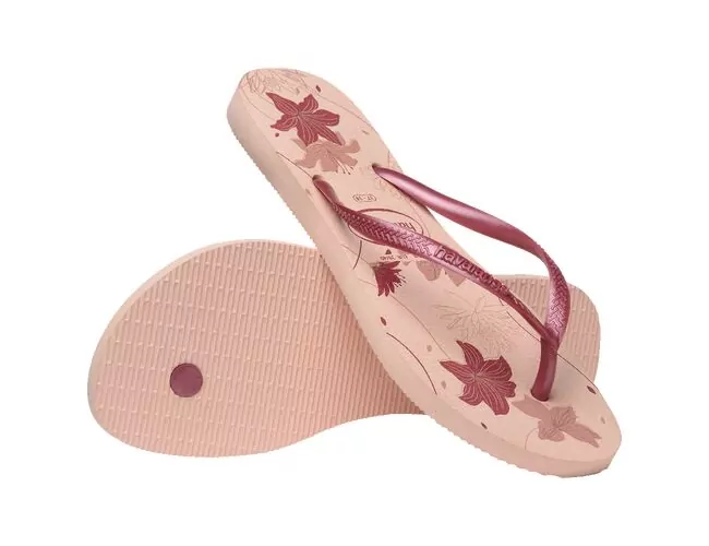 Chinelo Feminino Havaianas Slim Organic Fc - Atacado