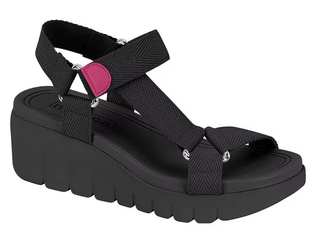 Sandália Feminina Moleca 5536.101.26554 - Atacado