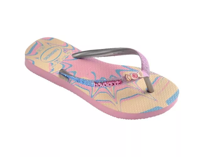 Chinelo Infantil Havaianas Kids Slim Glitter II - Atacado