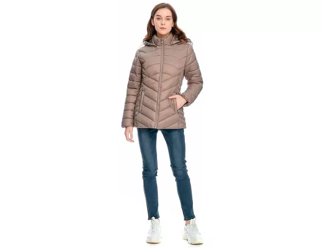 Jaqueta Feminina Puffer Peluciada 620235 - Atacado