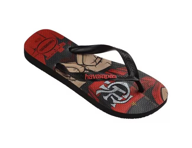Chinelo Masculino Havaianas Top Times Flamengo - Atacado
