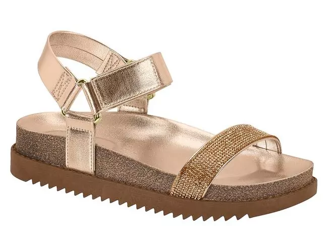 Sandália Feminina Moleca 5500.106.28144 - Atacado