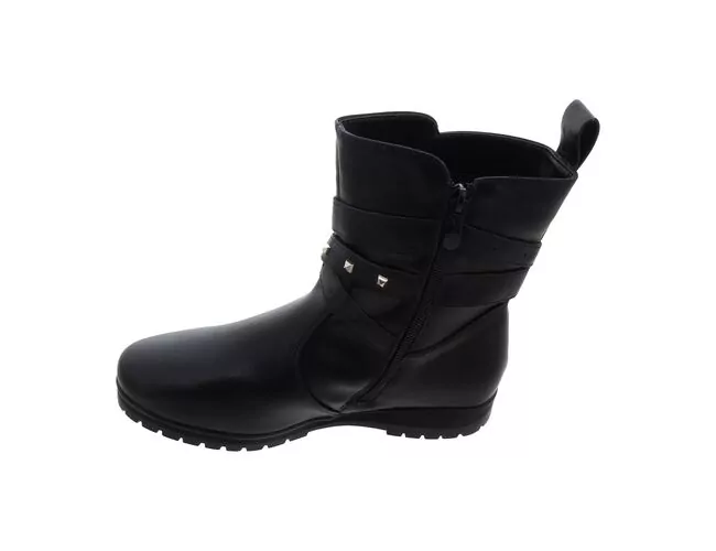 Bota Feminina Cano Baixo Mooncity 71126 Preto - Atacado