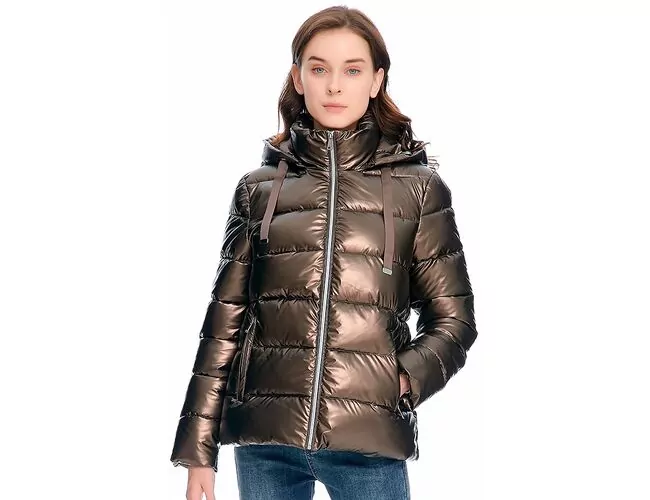 Jaqueta Feminina Matelassê Nylon Metalizada 620275 - AtacadoJaqueta Feminina Matelassê Nylon Metalizada 620275 - Atacado