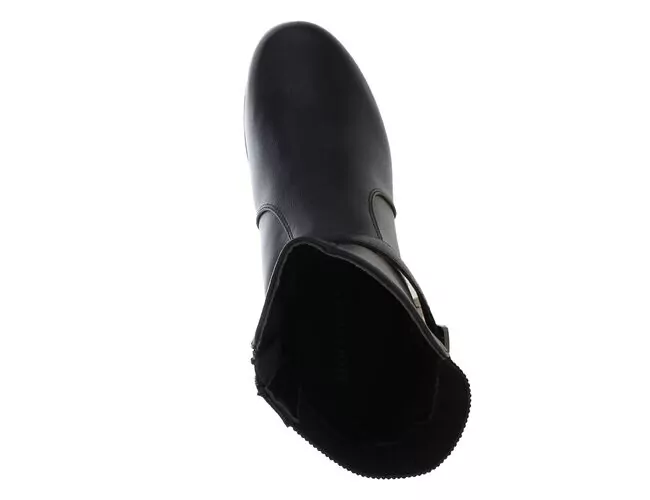 Bota Feminina Salto Anabela Com Fivela Mooncity 71105 Preto - Atacado
