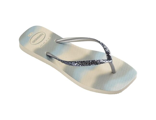 Chinelo Feminino Havaianas Slim Square Glitter Party - Atacado
