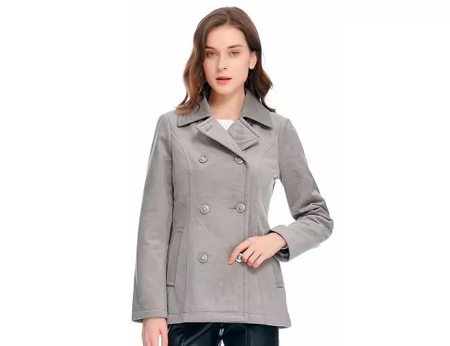 Casaco Sobretudo Feminino De Botões 610232 - Atacado