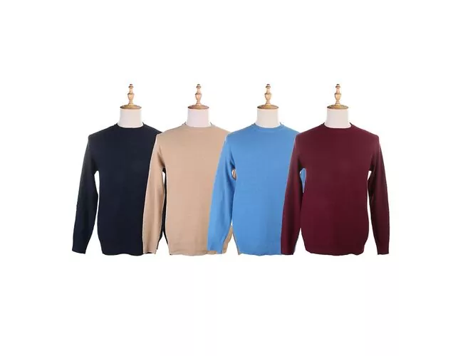 Blusa Suéter Masculino de Tricot Com Textura 590217 - Atacado