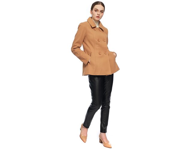 Casaco Sobretudo Feminino De Botões 610246 - Atacado