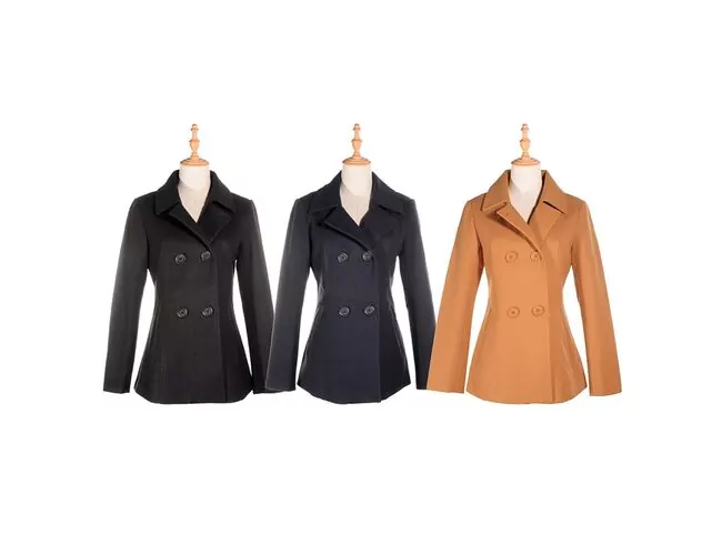 Casaco Sobretudo Feminino De Botões 610246 - Atacado