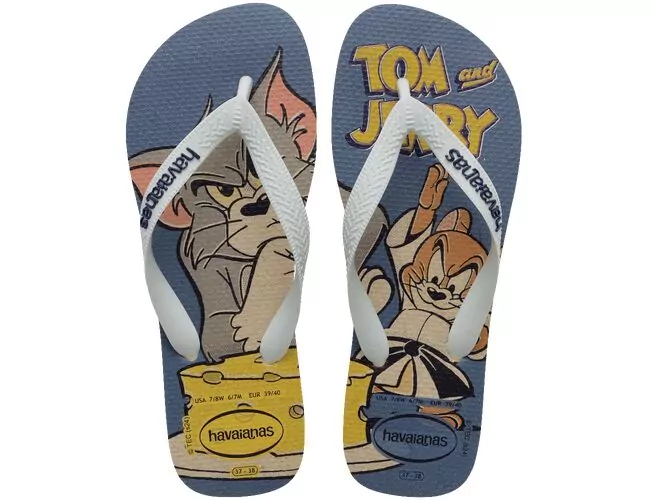 Chinelo Masculino Havaianas Top Warner Classics - Atacado