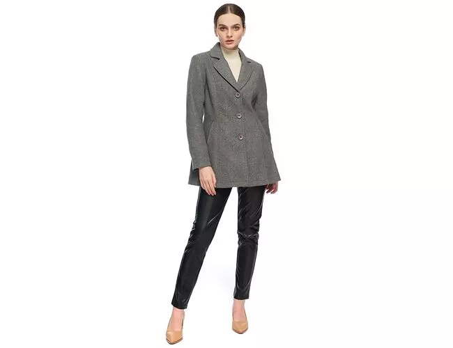 Casaco Sobretudo Feminino De Botões 610236 - Atacado