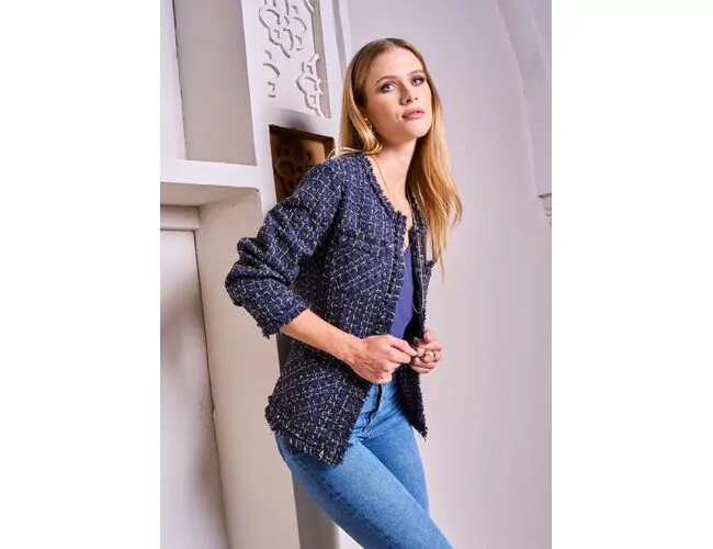 Blusa Feminina Cardigan Facinelli 690133 - Atacado
