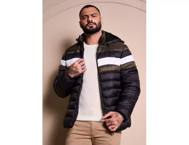 Jaqueta Puffer Masculina Bobojaco 560097 - Atacado