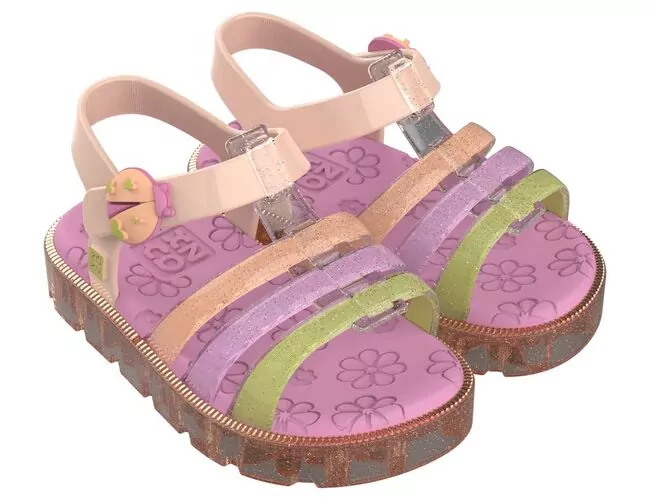 Sandalia Baby Zaxynina Joaninha - 19061 - Atacado