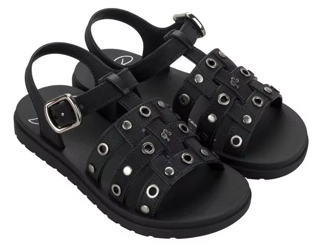 Sandalia Infantil Barbie Silver - 23208 - Atacado