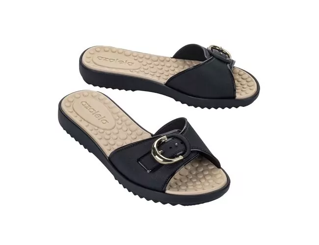 Chinelo Slide Feminino Azaleia Bruna - 19179 - Atacado