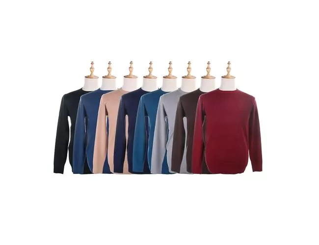 Blusa de Tricot Masculina Gola Redonda 590200 - Atacado