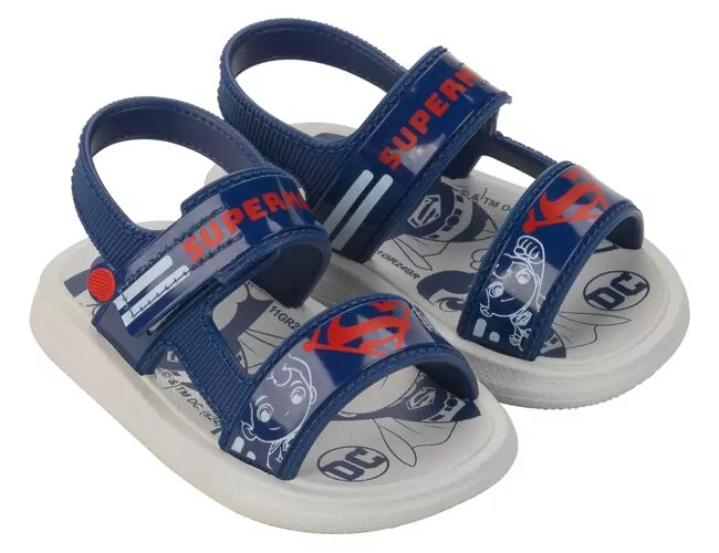 Sandalia Baby Liga Da Justiça Squad - 23203 - Atacado