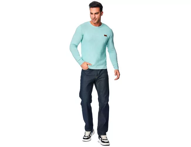 Blusa de Tricot Masculina Gola Redonda Red Nose 9590102 - Atacado