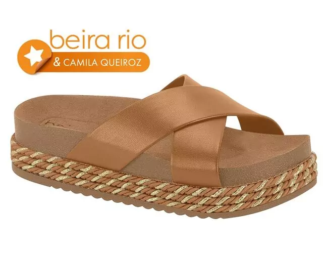 Tamanco Feminino Beira Rio 8546.205.9569 - Atacado