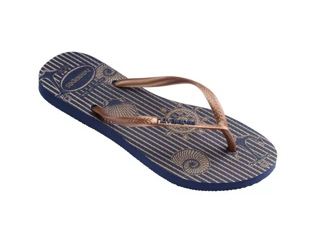 Chinelo Feminino Havaianas Slim Nautical