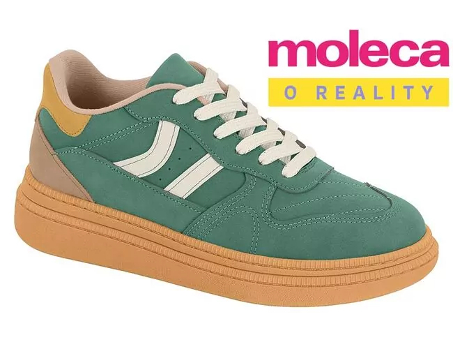 Tênis Feminino Moleca 5816.101.29464 - Atacado