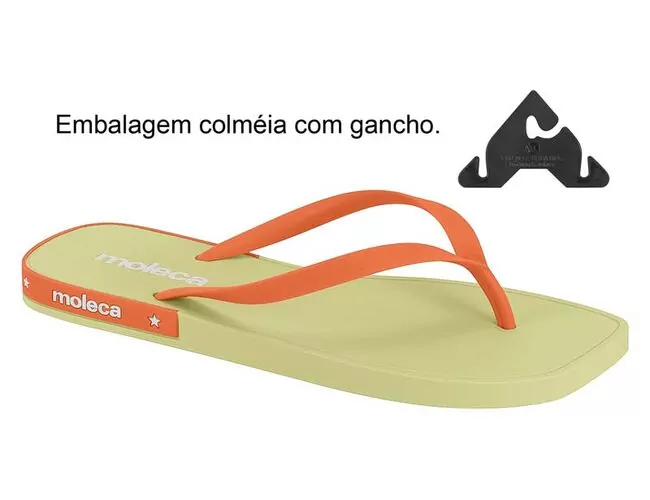 Chinelo Feminino Moleca 5552.100.22669 - Atacado