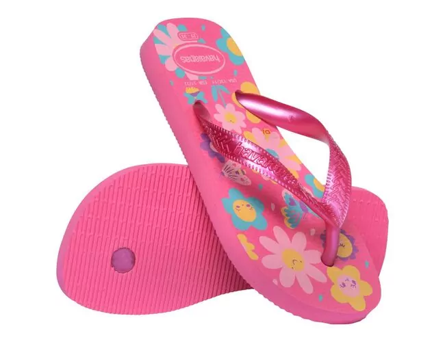 Chinelo Infantil Havaianas Kids Flores