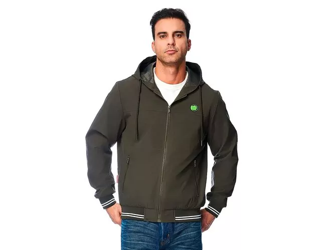 Jaqueta Masculina Marvel Huck Com Capuz e Zíper 5510002 - Atacado