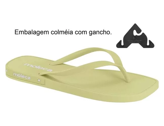 Chinelo Feminino Moleca 5552.100.22669 - Atacado