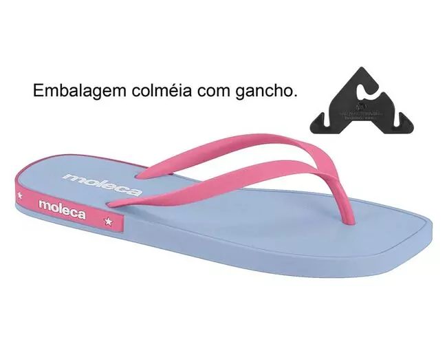 Chinelo Feminino Moleca 5552.100.22669 - Atacado