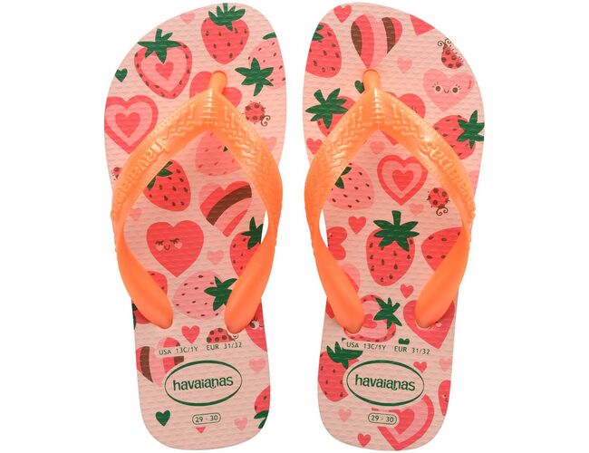 Chinelo Infantil Havaianas Kids Flores