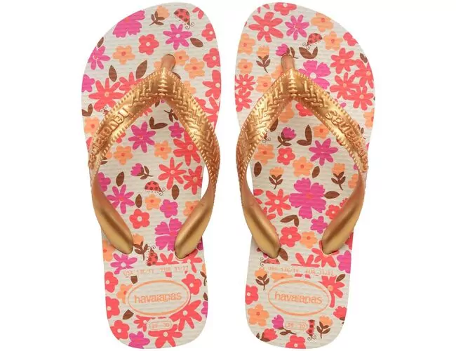 Chinelo Infantil Havaianas Kids Flores