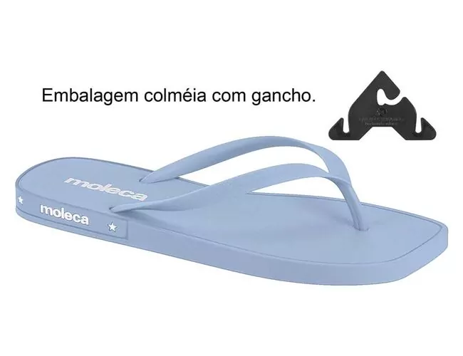 Chinelo Feminino Moleca 5552.100.22669 - Atacado