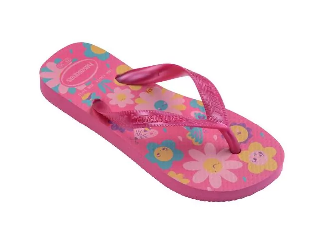 Chinelo Infantil Havaianas Kids Flores