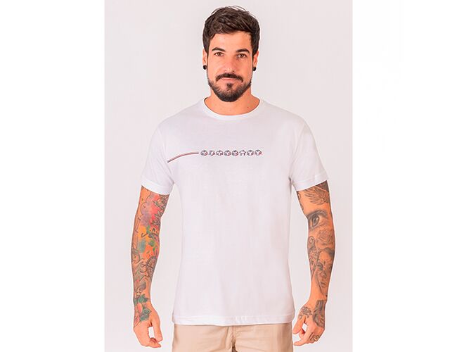 Camiseta Masculina Básica Gangster Gola Careca 10.16.3773 - Atacado