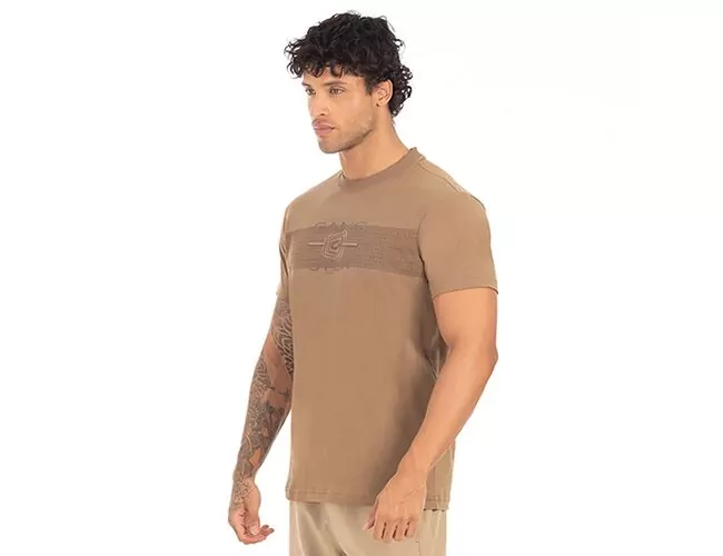 Camiseta Masculina Básica Gangster Gola Careca 10.16.4644 - Atacado