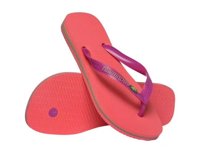 Chinelo Feminino Havaianas Brasil Logo - Atacado