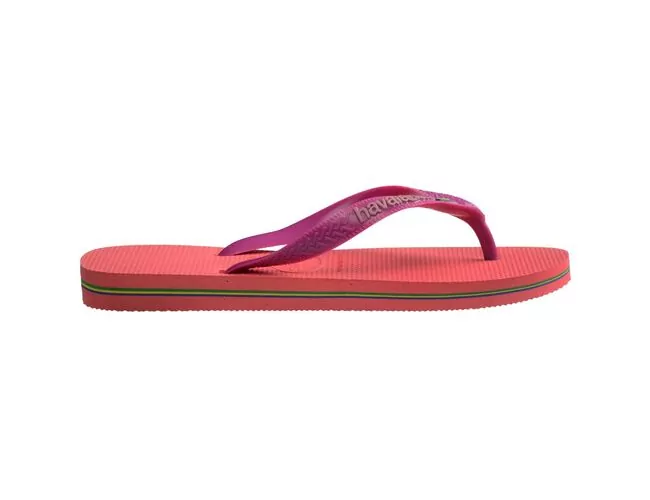 Chinelo Feminino Havaianas Brasil Logo - Atacado