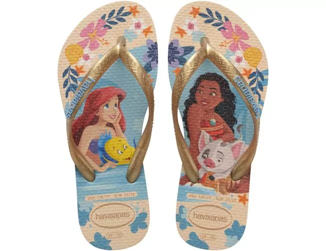 Chinelo Infantil Havaianas Kids Slim Princess - Atacado